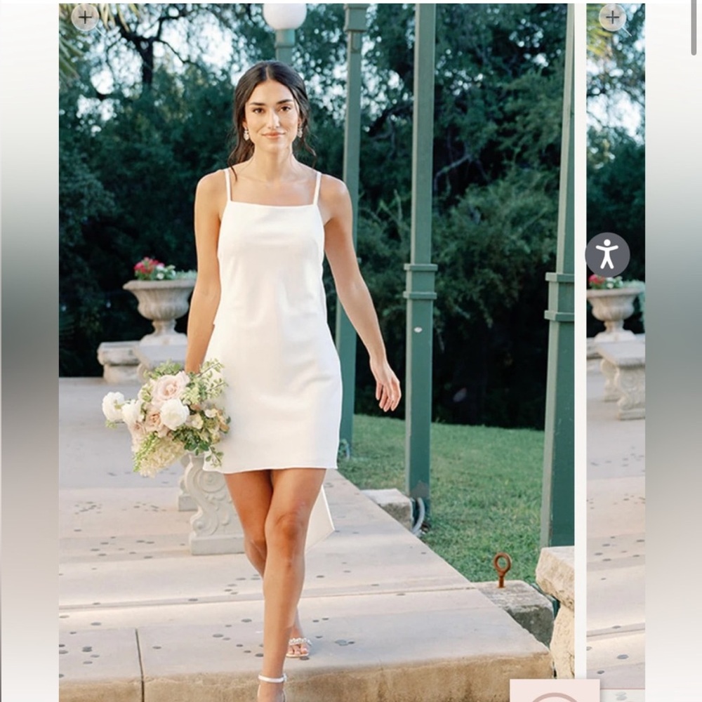 Revelry Steph Crepe Mini Dress